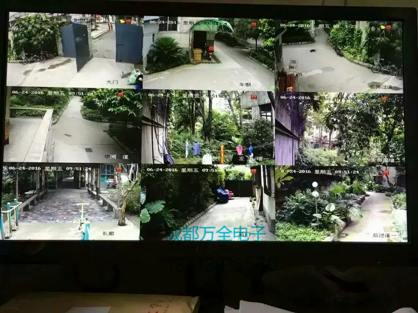 小区监控系统画面 小区监控系统画面